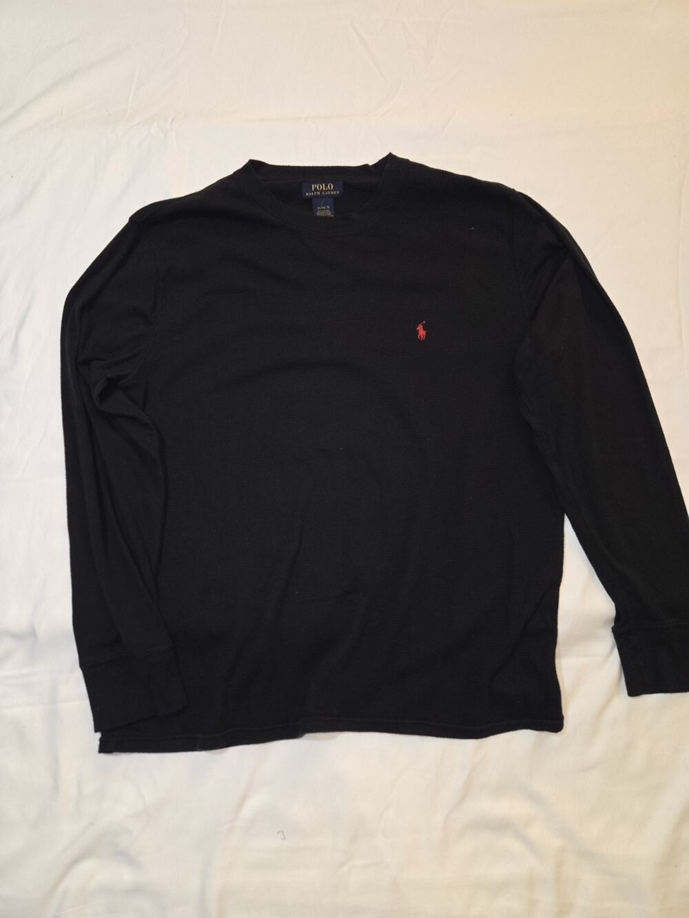 Polo Ralph Lauren Men's XL Long Sleeve Shirt Waffle Knit
